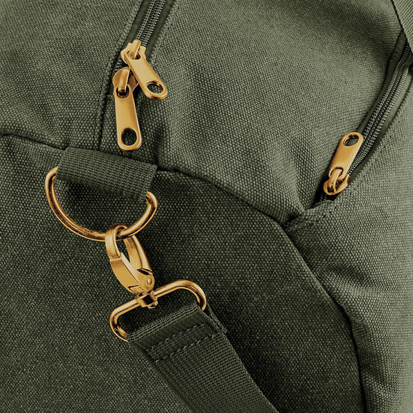 Vintage Canvas Barrel Bag - Vintage Black / ONE SIZE