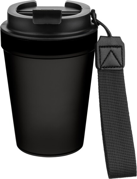 Travel drinking mug 350 ml Lush - black