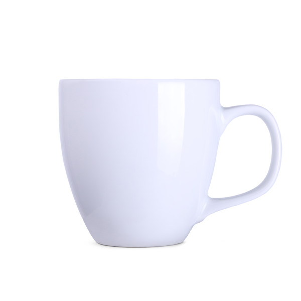 Keramična skodelica Americano Duo, 410 g - Bela