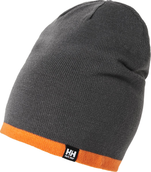 Knitted Hat "Manchester" Helly Hansen | Manchester 79883 - Dark Grey / Orange / onesize