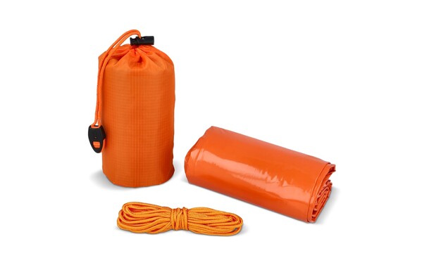 Outdoor survival compact emergency shelter tent - Orange