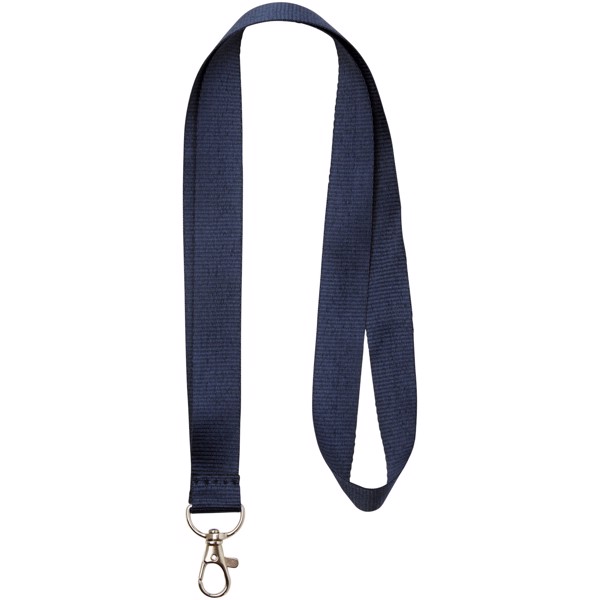 Lanyard Impey con comodo gancio - Navy