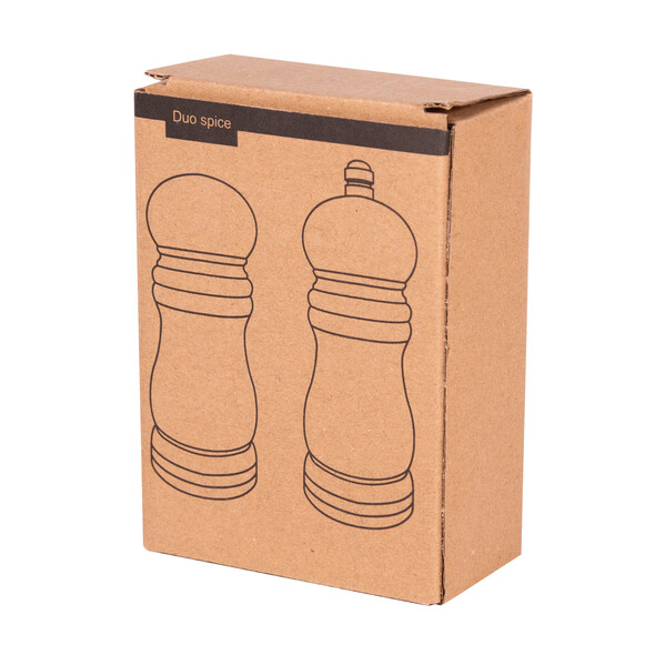 Salt Shaker And Pepper Mill Set Duo Spice