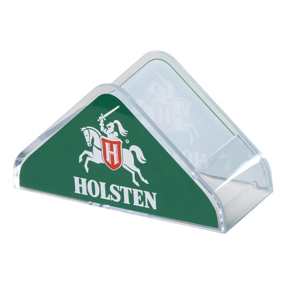 Bierdeckel-Ständer "Hill" - Transparent