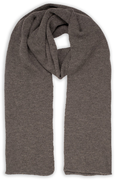 Knitted Scarf Atlantis | Wind Scarf - Grey / onesize