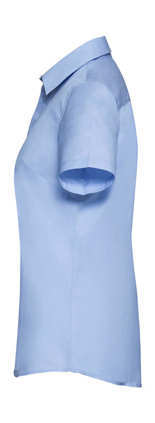 Ladies' Tailored Coolmax® Shirt - White / 4XL