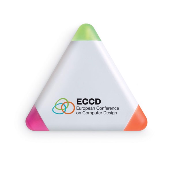 Triangulo triangular highlighter,ABS,3 colors