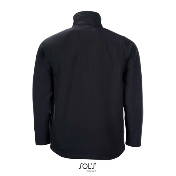 Sol's Race Άνδρες - Softshell Zip Jacket - Black / L