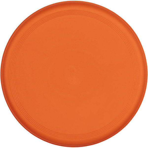 Orbit recycled plastic flying disc - Orange