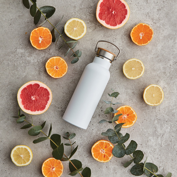 Vinga Miles vacuum thermos bottle, 500 ml - White
