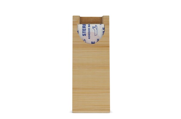 Bandages in bamboo box
