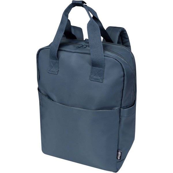Sac à dos de voyage pour ordinateur portable Trip 14” Aware™ de 9 L en matériaux recyclés - Bleu hale