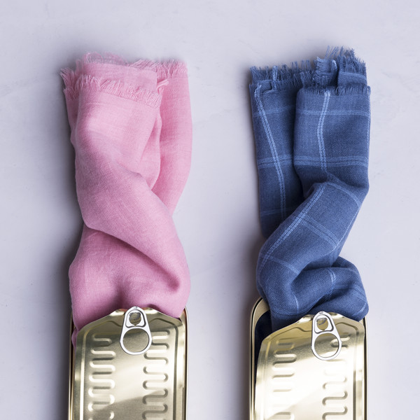 Foulard Ribban - White