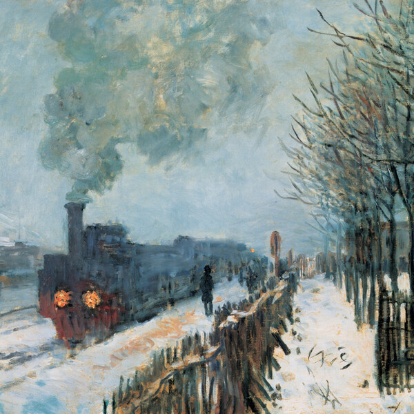 Notique Poznámkový Kalendář Claude Monet 2027, 30 x 30 cm - Východní