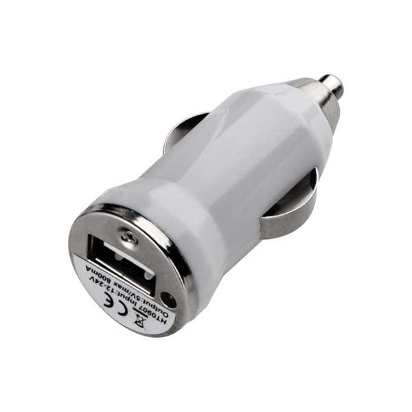JUSTIN Set călătorie cu Powerbank de 2200 mAh - White