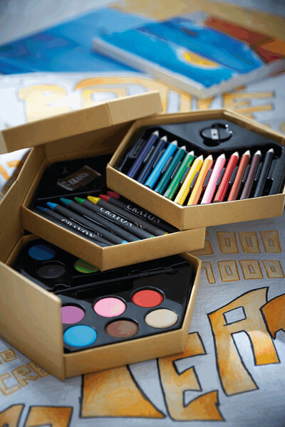Colouring Set Colourful Level