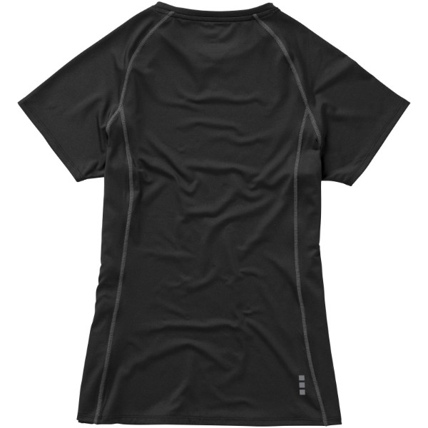 Damski T-shirt Kingston z krótkim rękawem z dzianiny Cool Fit odprowadzającej wilgoć - Czarny / S