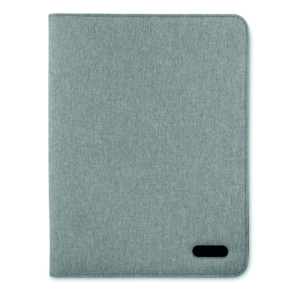 Cartella A4 con blocco Notes Folder - Grigio