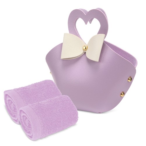 SET 5 MINI BAGS WITH TOWEL “COQUETTE”