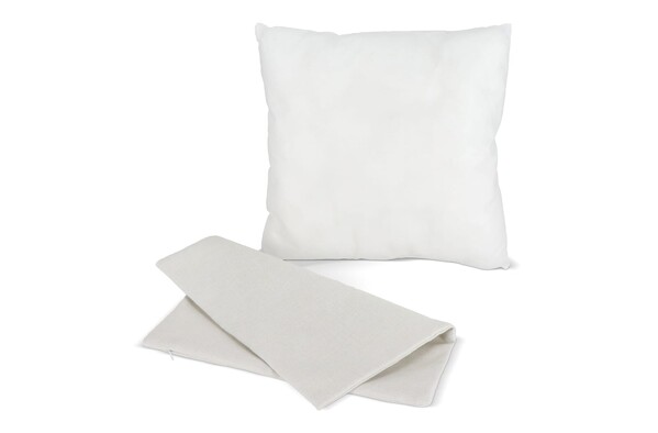 Cushion cover polylinnen & cushion 40x40 cm sublimation