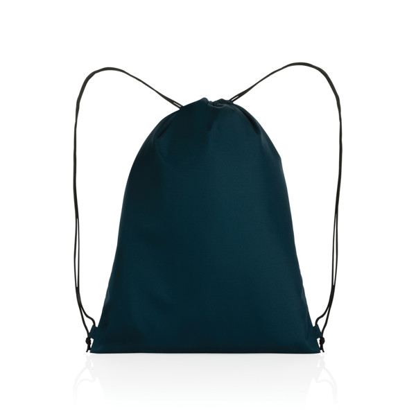 Sac cordelettes en rPET 190T Impact AWARE™ - Bleu Marine