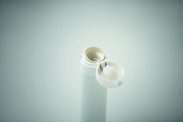 Garrafa de parede dupla 300 ml Bots - Branco