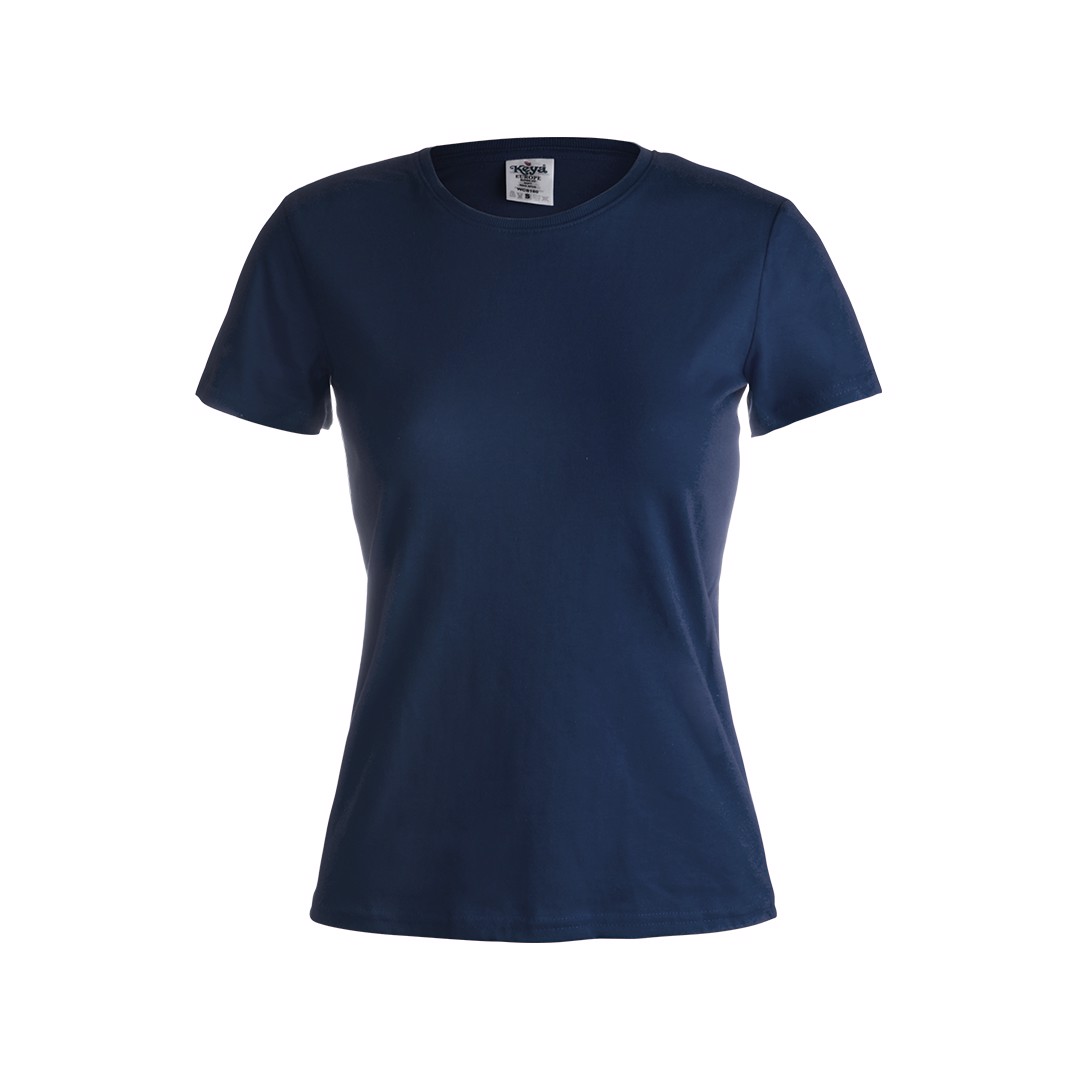 T-Shirt Mulher Côr "keya" WCS180 - Marino / M