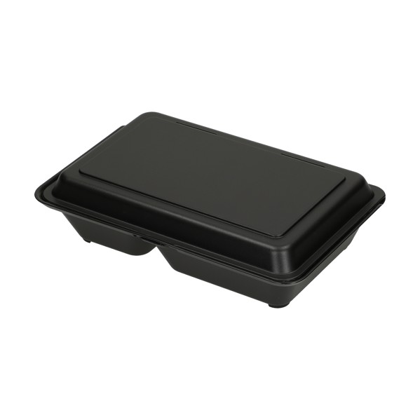 Meal Box "Togo" Medium - Plain Black