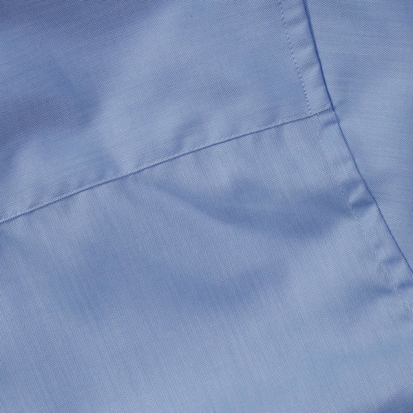 Men's Herringbone Shirt - White / 3XL