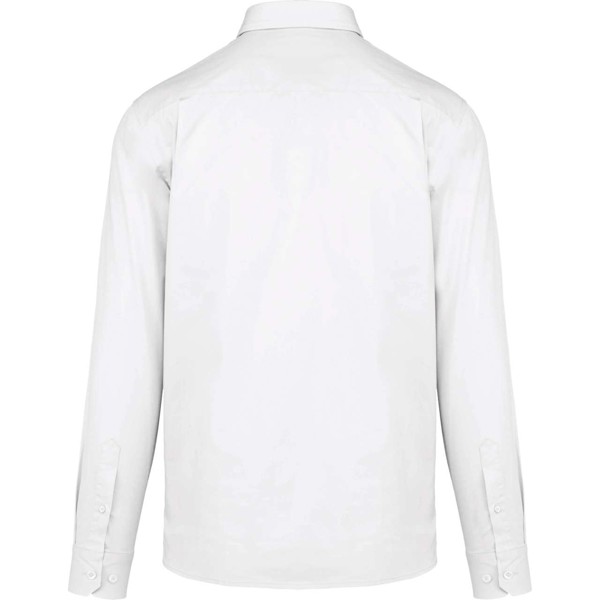 Men's Nevada Long-Sleeve Cotton Shirt - White / 2XL