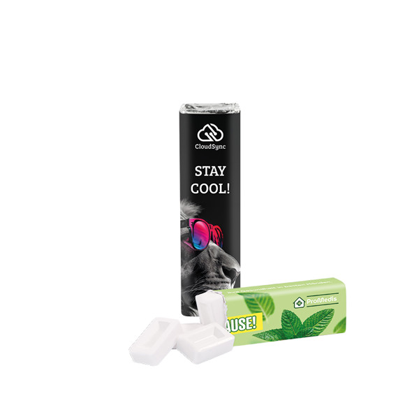 Peppermint bars, sugar-free | 1 bar with 12 peppermint pieces, sugar-free, 10 g