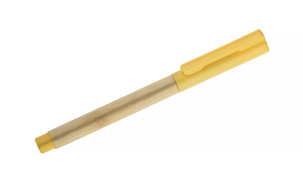 Bamboo pen TUFI - yellow