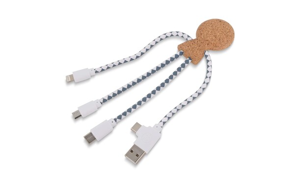 Xoopar Mr. Bio charging cable, USB-C, Tyvek