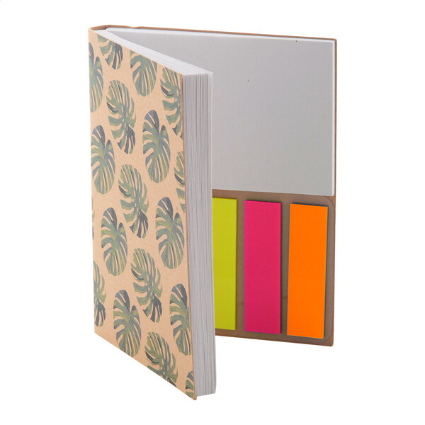 Bloc-notes autocollant personnalisé CreaStick Combo A Eco