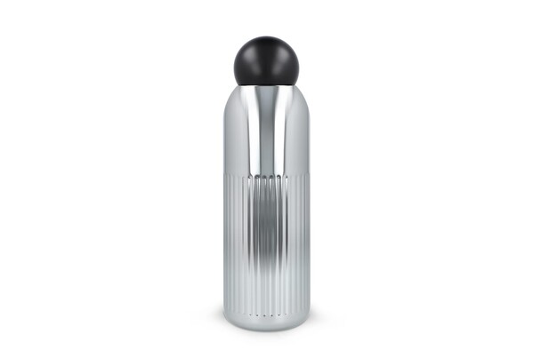 Sagaform Tekla steel bottle chrome (recycled) 500 ml