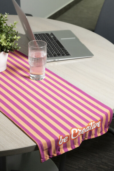 Chemin de table personnalisable en RPET PrinTable S