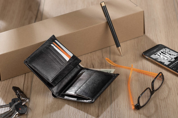 Wallet LEON - black