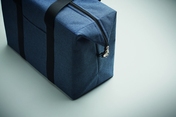 Saco isotérmico 300D RPET 37L Kira - Azul