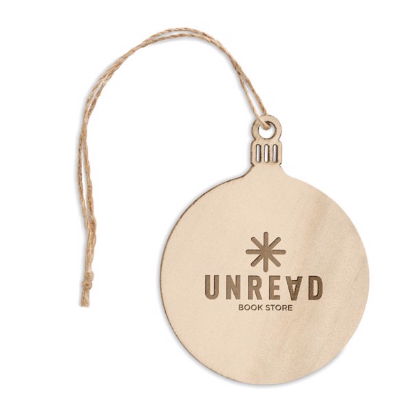 Wooden Tree bauble hanger Baly