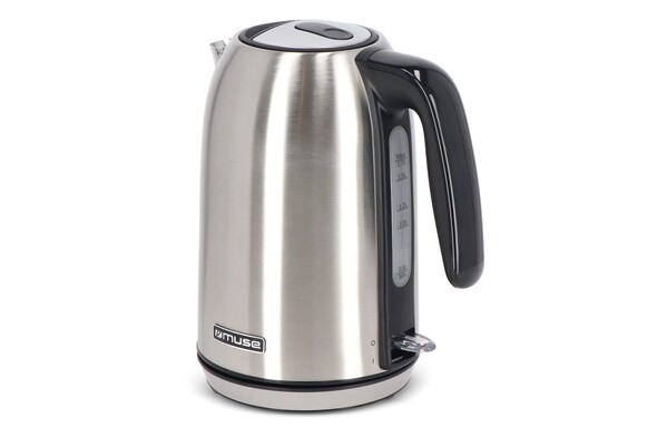 MS-015|Muse Water Cooker Stainless Steel - Silver