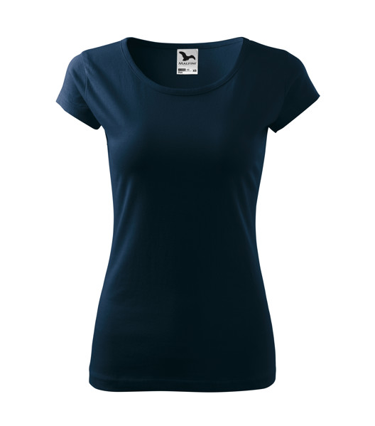 Tričko Dámské Malfini® Pure - Námořní Modrá / 2XL