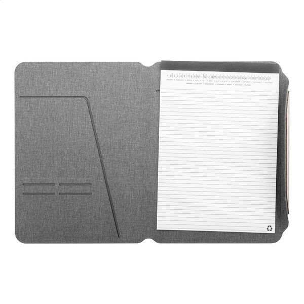 Dokumentenmappe RPET Wapudo A4 - Grau