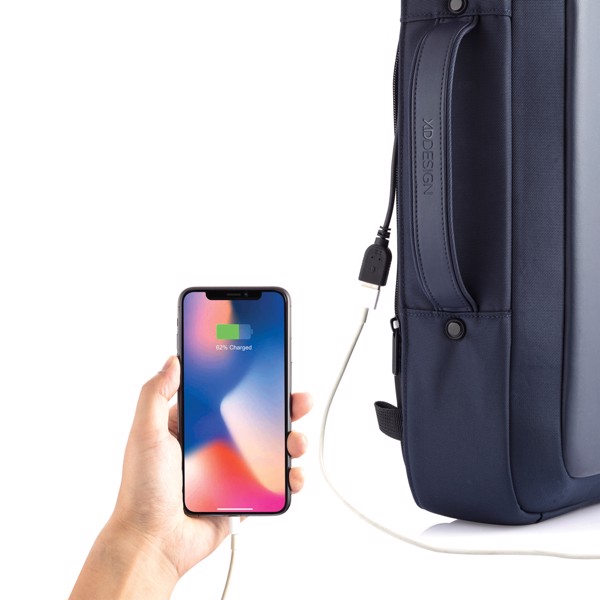 Xd Design Bobby Bizz backpack,15.6'' laptop pocket - Blue / Black
