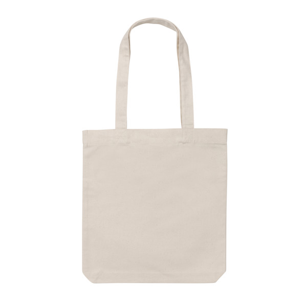 Nebarvená taška Impact z 285g recykl. canvas AWARE™ - Off White