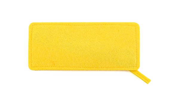 Pencil Case Felty - Yellow