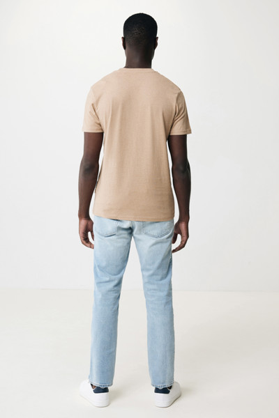 T-shirt en coton recyclé non teinté Iqoniq Manuel - Heather Brown / XXL