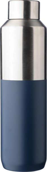 Bouteille double paroi de 600 ml en acier inoxydable recyclé Esen - bleu