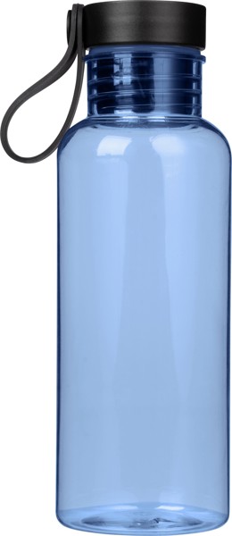 Gourde en rPET de 600 mlErica - bleu cobalt