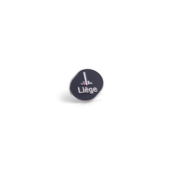 PIN'S BASE FER ESTAMPÉ - ÉMAIL POSÉ Ø25 à Ø29mm