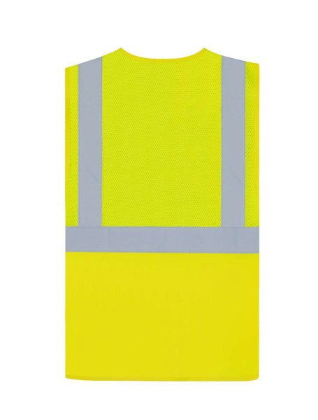 Mesh Multifunctional Vest "Athens" - Yellow / XL